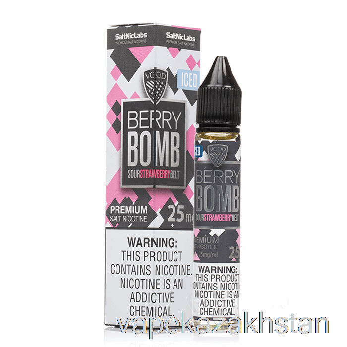 Vape Smoke Iced Berry Bomb - VGOD Salts - 30mL 50mg